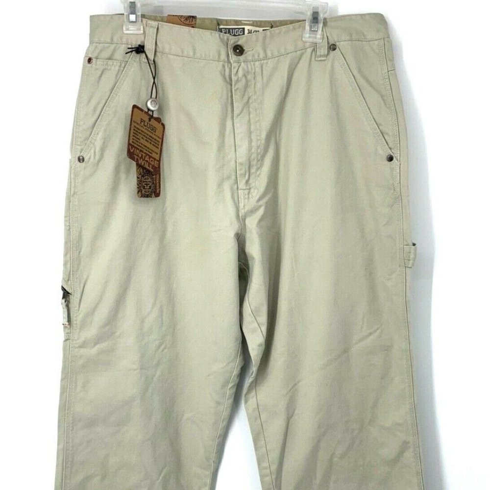 Plugg Slash Pocket Straight Leg Designer Jeans